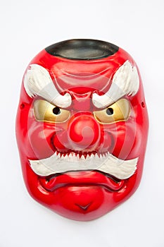 Japanese demon mask