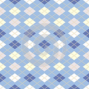 Japanese Diamond Net Vector Seamless Pattern