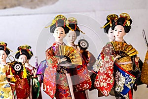 Japanese doll figures