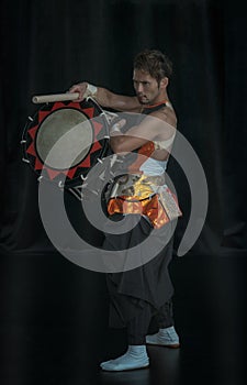 Japanese drummer Taiko