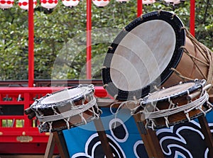 Japanese drums photo