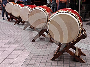 Japanese drums perspective