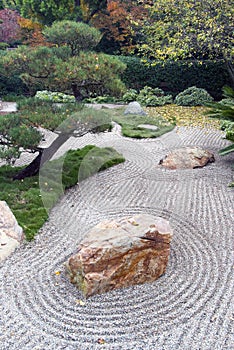 Japanese Dry Landscape Garden