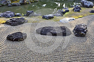 Japanese Dry Landscape Garden