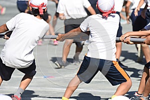 Japanese elementary school sports day