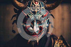 Japanese evil face mask Japan