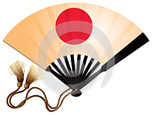 Japanese fan ogi photo