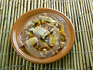Japanese fish dish