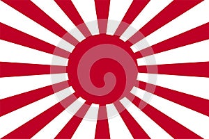 Japonés bandera . japonés ejército bandera. ascendiendo el sol 