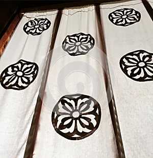 Japanese Flower Banners