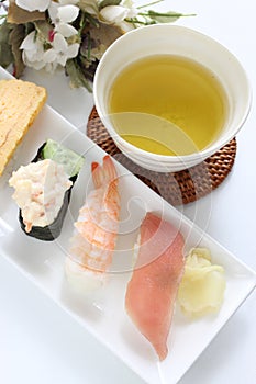 Japanese food, assort sushi