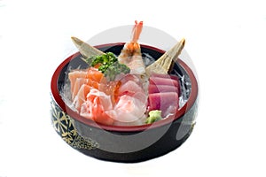 Japanese Food, Bowl of Sashimi