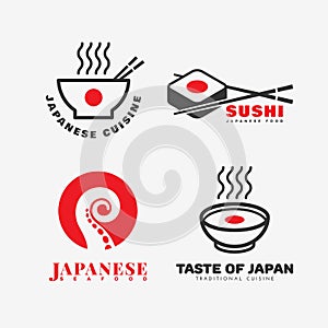 Japanese food logo