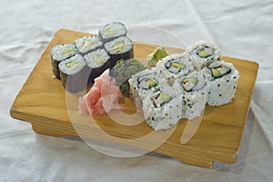 Japanese Food, Maki Plate