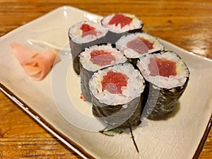 Japanese food : Maki sushi