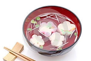 Japanese food, Osuimono soup of fu