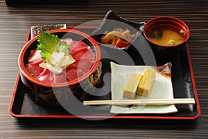 Japanese Food Set Meal