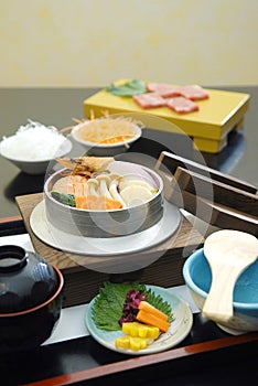 Japanese Food, Shabu-shabu and Sushi