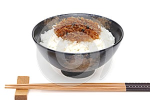 Japanese food, Tsukudani of chirimen jako