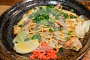 Japanese fried noodle