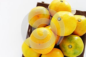 Japanese fruit, mikan mandarin orange