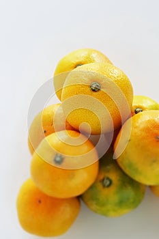 Japanese fruit, mikan mandarin orange