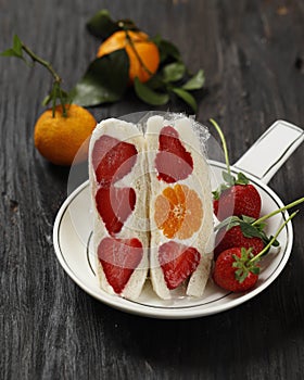 Japanese Fruit Sandwich