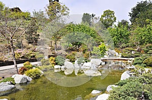 Japanese garden at Balboa Park, San Diego