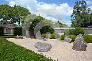 Japanese Garden of Contemplation in Hamilton Gardens - New Zealand