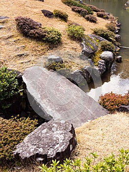 Japanese garden detail