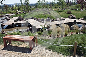 Japanese garden in Eskisehir