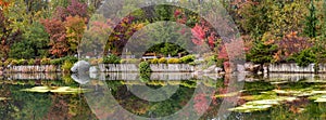 Japanese garden in Frederik Meijer gardens ,Grand rapids, Michigan