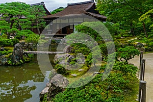 Japanese Garden of the Higashiyama Jisho-ji Temple, Kyoto