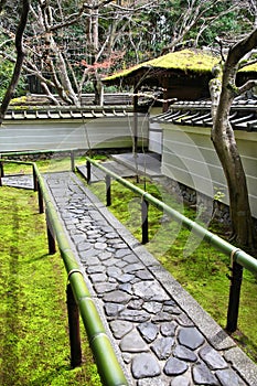 Japanese garden in Kyoto