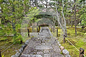 Japanese garden in Kyoto