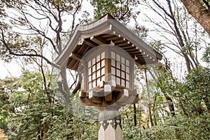 Japanese garden lantern