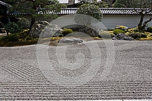 Japanese garden in Nanjenji temple, Kyoto