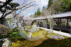 Japanese garden in Nanjenji temple, Kyoto