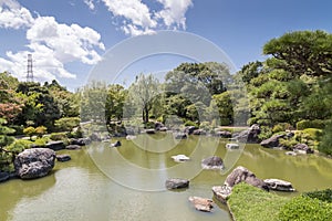 Japanese Garden Pond - Sakai, Osaka