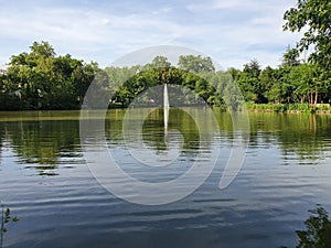 The Japanese garden of Toulouse, in Compans Caffarelli, Toulouse, France