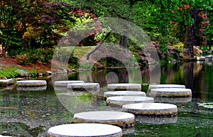 Japanese gardens in America.