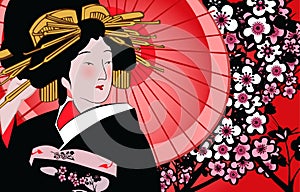 Japanese geisha