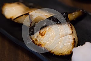 Japonec grilovaný makrela na jedlo 