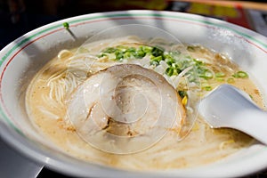 Japanese Hakata Ramen Noodles