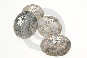 Japanese healing stones