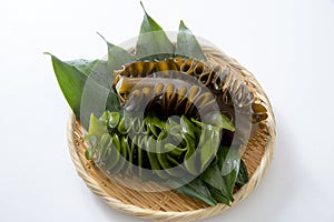 Japanese health food, seaweed wakame