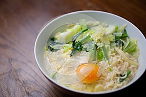 Japanese homely cuisine Ramen noodles