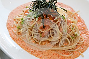 Japanese-italian fusion food