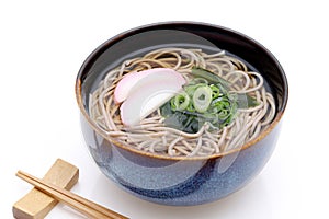 Japanese Kake soba noodles