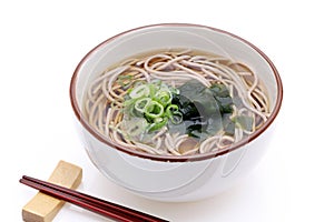 Japanese Kake soba noodles